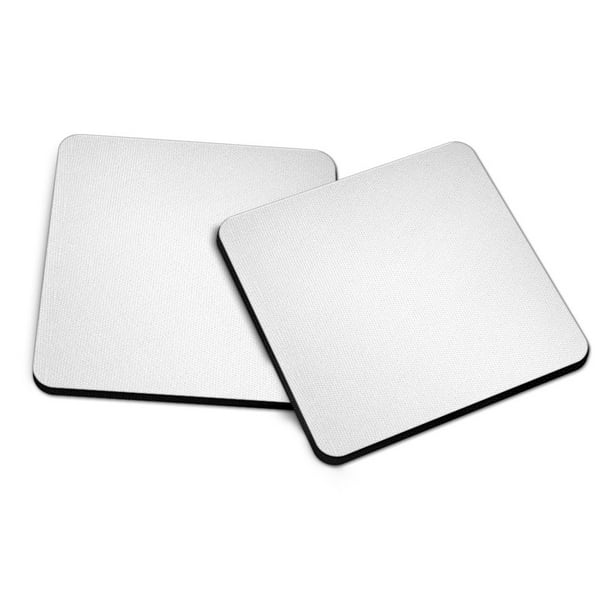 100 Blank White Square Coasters 4" x 1/4" Sublimation Heat Transfers Square100